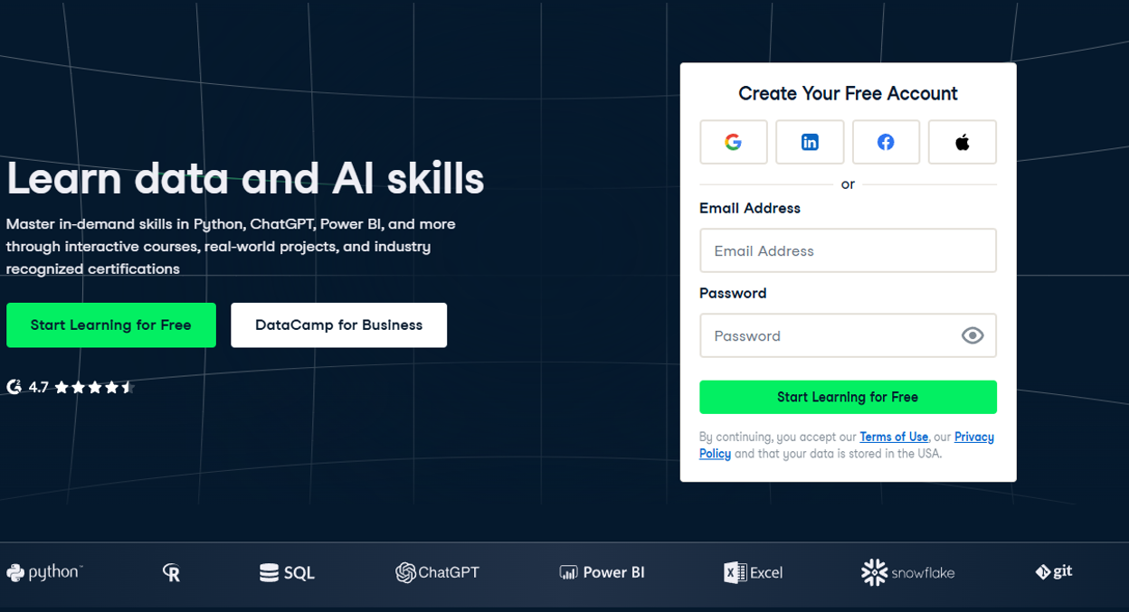 🔥 Official DataCamp Account Plans: Learn Premium/ Datalab Premium